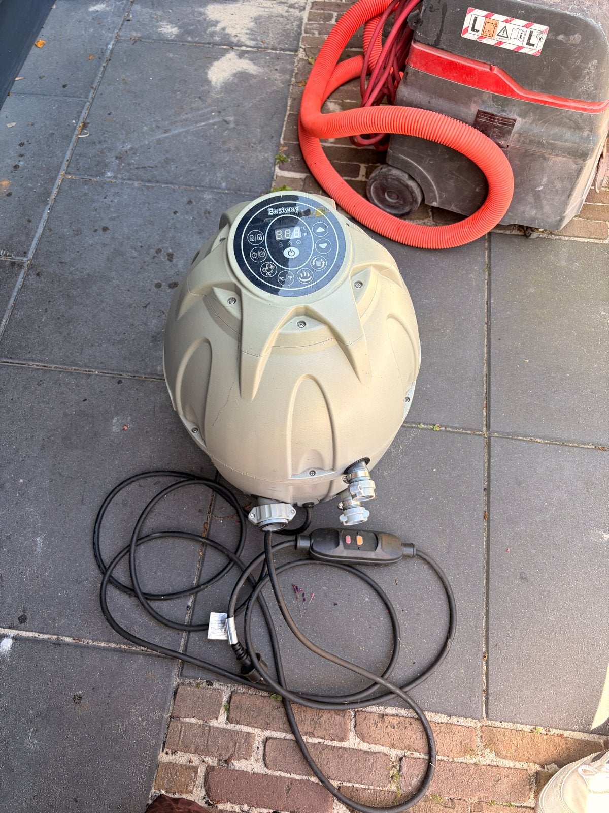 Bestway Lay-Z-Spa filter en bubbelmaker (zonder bad), Ophalen, Gebruikt, Zwembadpomp