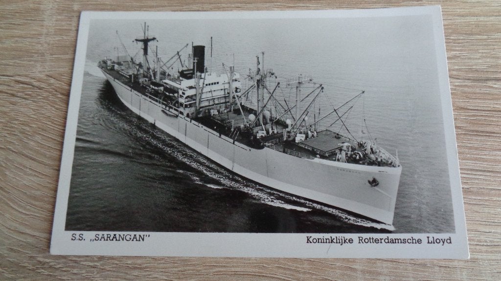 s.s. Sarangan, Verzenden, Zo goed als nieuw, Kaart, Foto of Prent