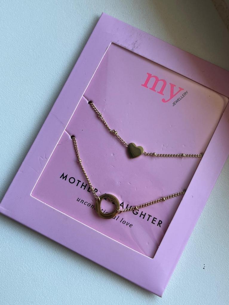 My Jewellery moeder & dochter armbandjes - Nieuw, Staal, Nieuw, Ophalen of Verzenden, Met bedels of kralen