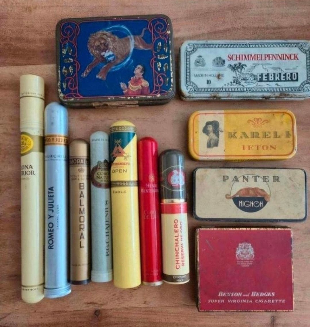 Sigaren/Sigaretten/Shag blikjes en kokers, Verzamelen, Ophalen of Verzenden, Overige
