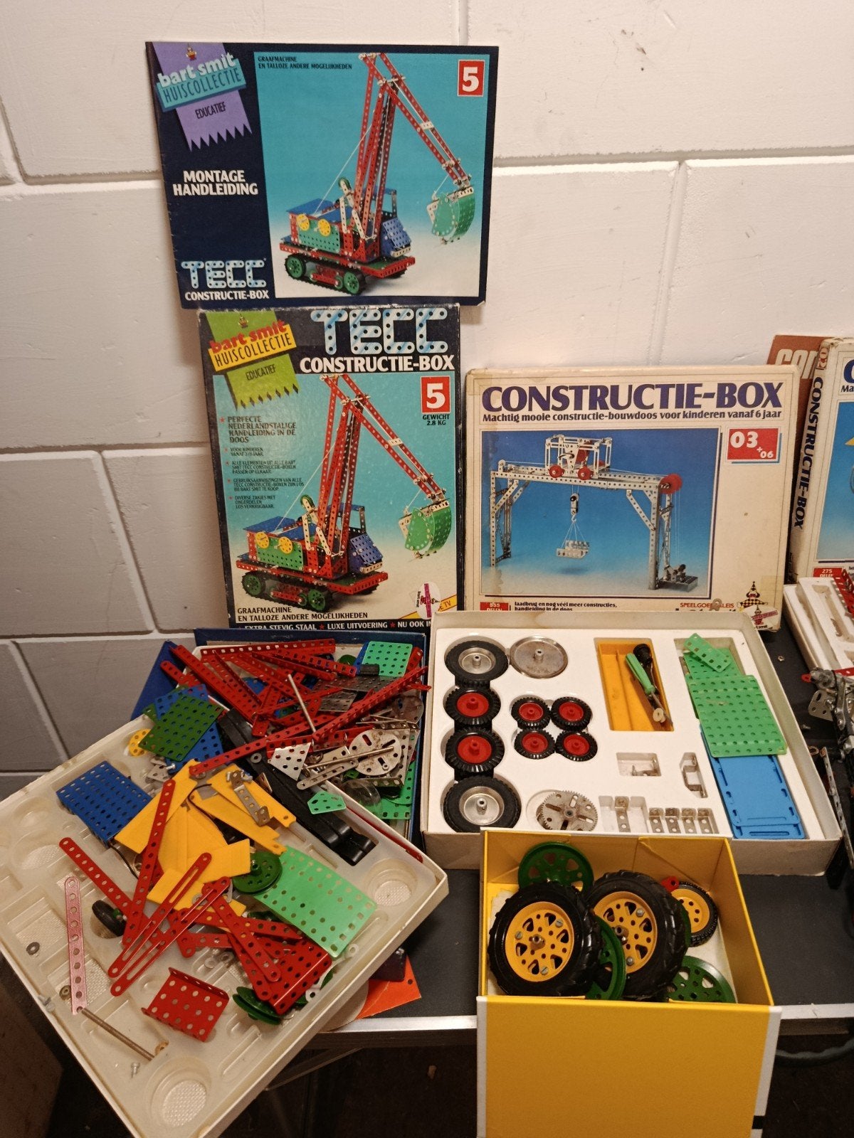 Grote partij Meccano en Constructie-Box bouwsets, Ophalen of Verzenden