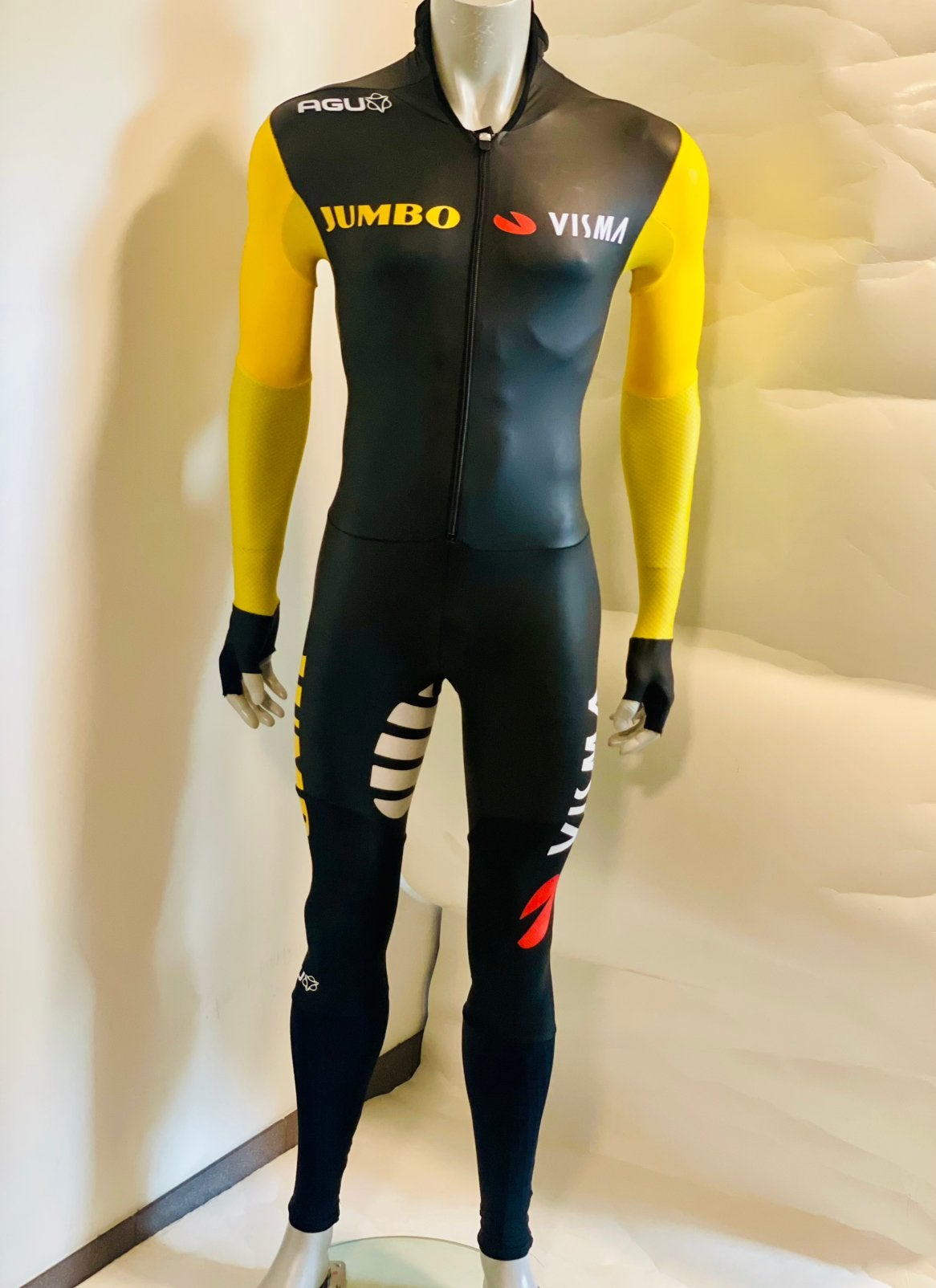 Schaatskleding schaatspak snelpak speedsuit maat M Rubber, Sport en Fitness, Ophalen of Verzenden, Gebruikt