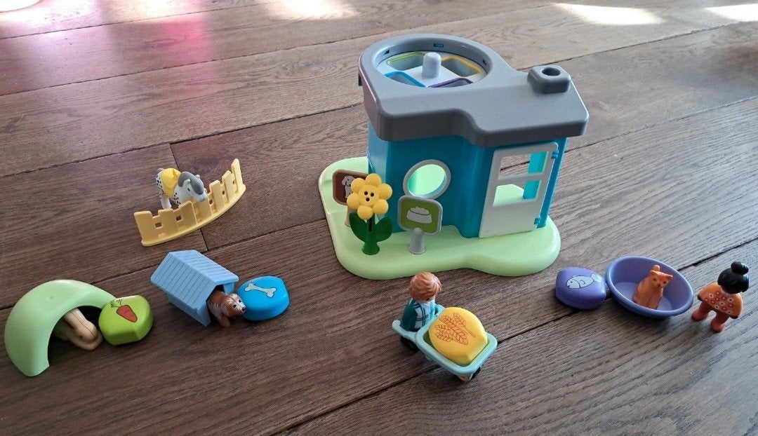 playmobil 123 dierenpension, Gebouw, Complete set, 1.2.3, Ophalen of Verzenden