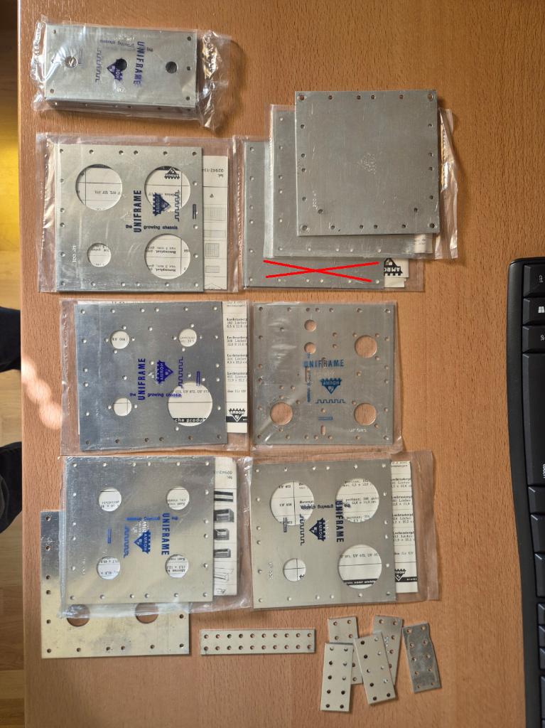 Amroh uniframes lot 1, Ophalen of Verzenden, Zo goed als nieuw
