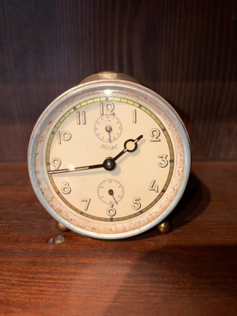 Antieke Junghans wekker - Vintage wekker, Ophalen of Verzenden