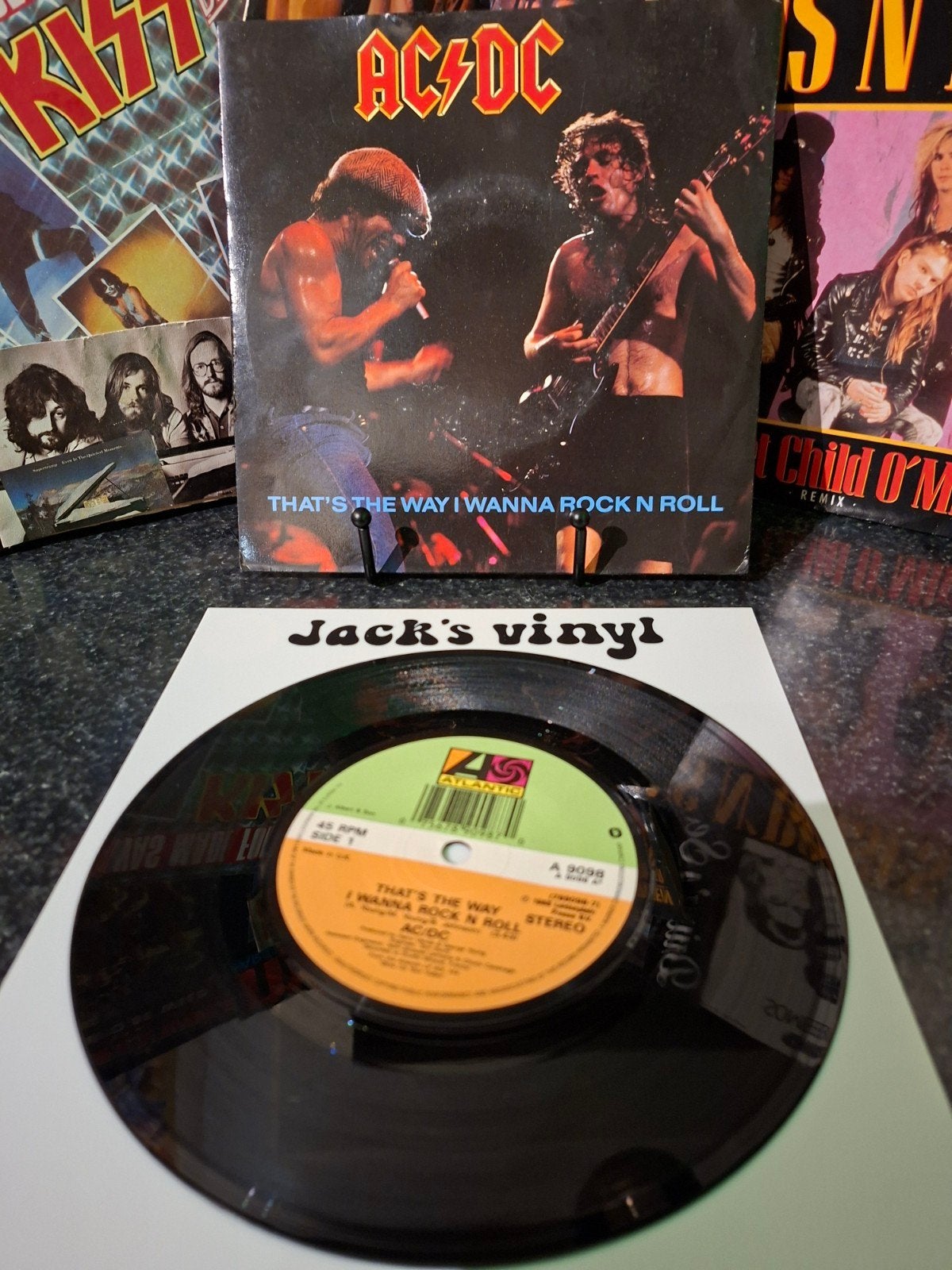 AC/DC - That's The Way I Wanna Rock N Roll 1988, Hard Rock, 7 inch, Ophalen of Verzenden, Overige typen