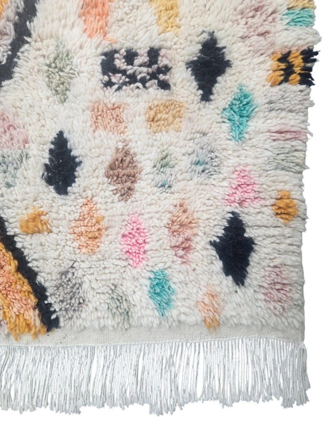 Handgeknoopt oosters Berber tapijt Azilal modern 150x263cm, Bohemian, Marokkaans, Modern, 150 tot 200 cm, Www.hypepopup.nl, Ophalen of Verzenden
