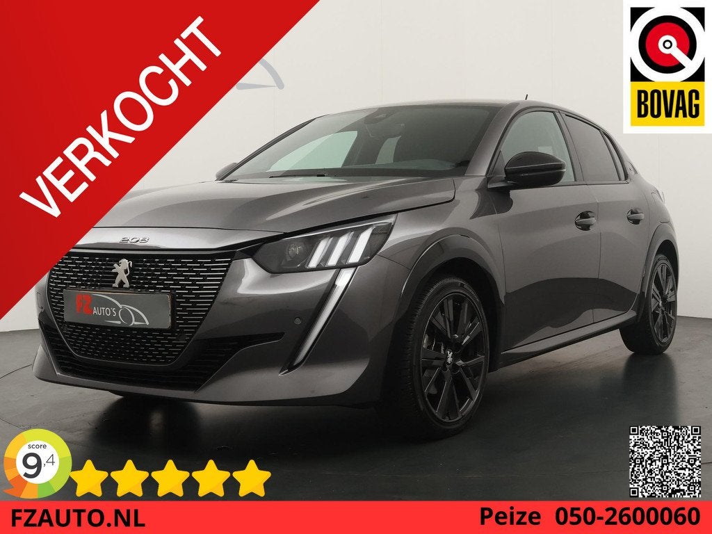 Peugeot 208 1.2 PureTech GT - Navigatie - LED Koplampen - Cl, Voorwielaandrijving, 101 pk, Gebruikt, Euro 6
