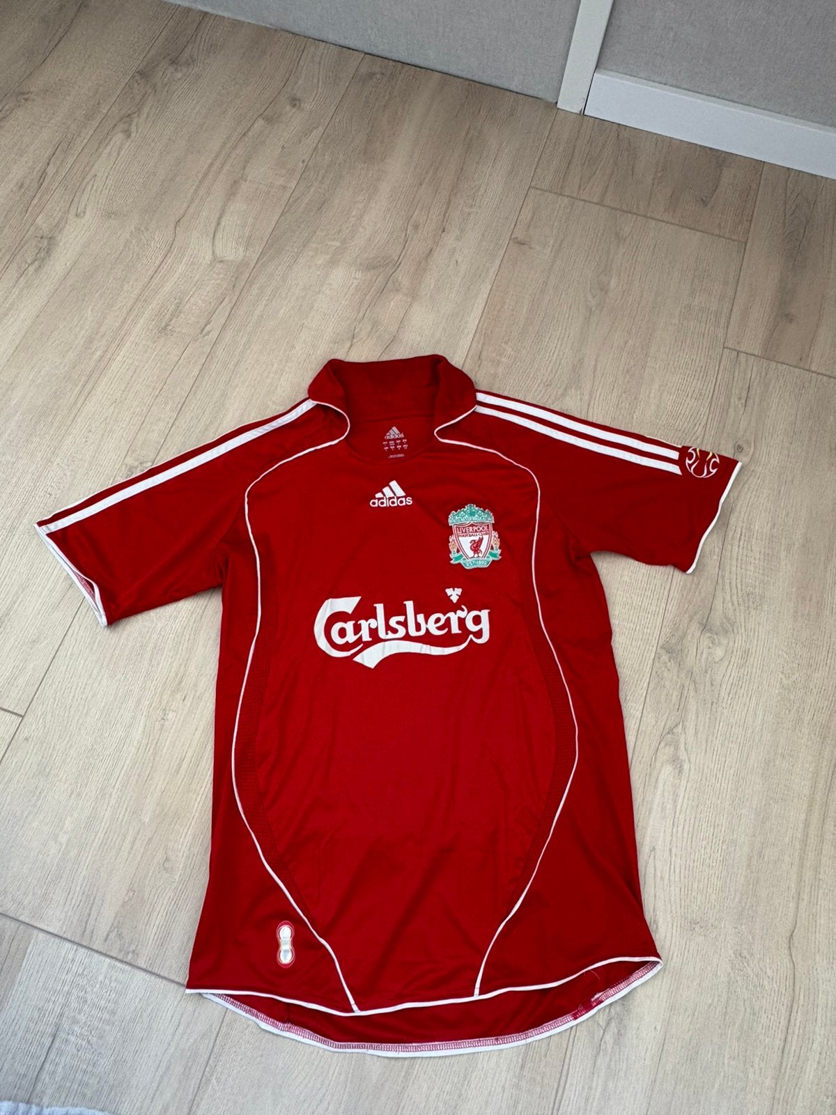 Liverpool Shirt 2006/2007 Adidas Carlsberg Retro S, Ophalen of Verzenden, Zo goed als nieuw, Shirt