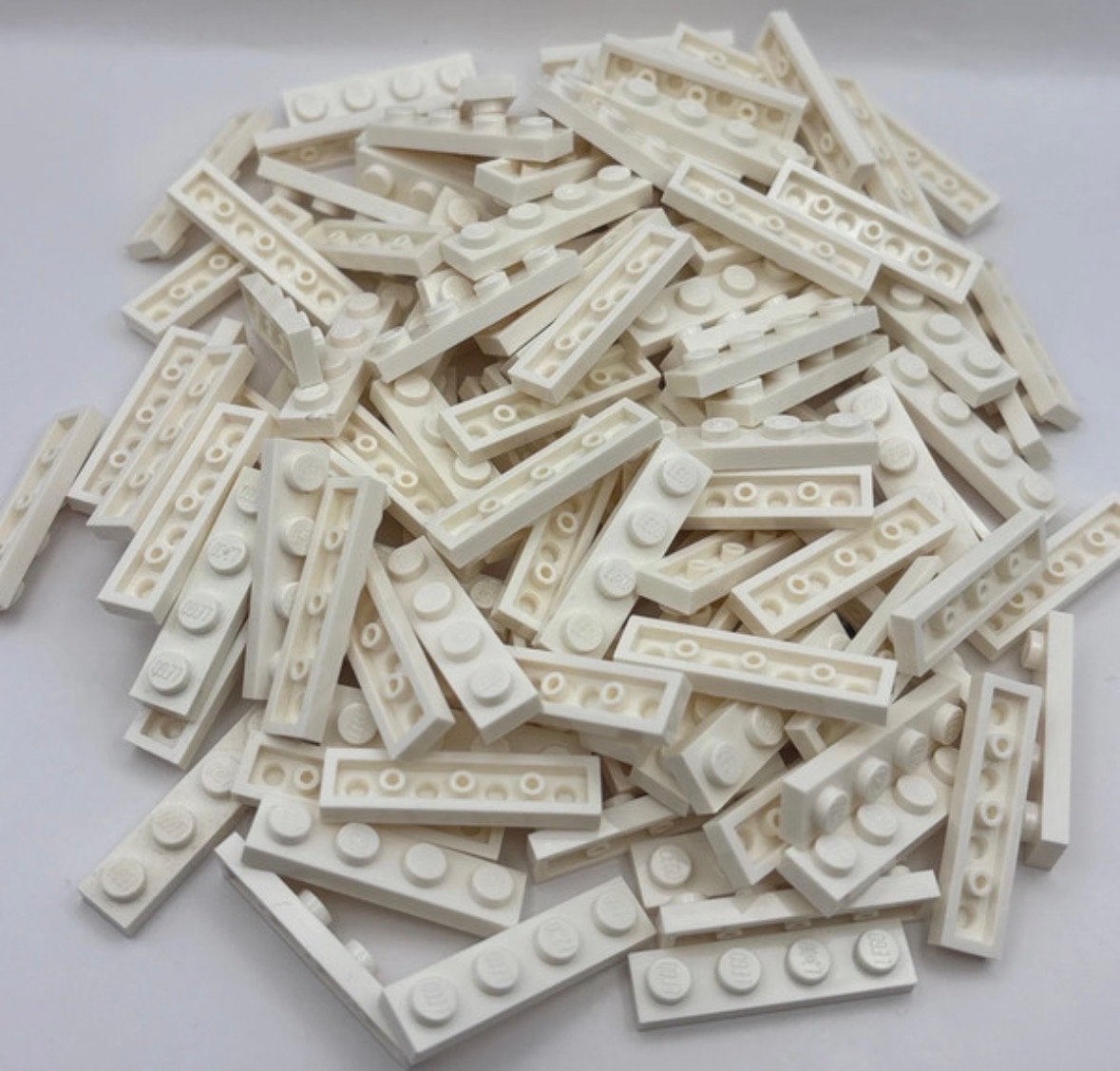 Nieuwe witte Lego platen 130 stuks, Verzenden, Nieuw, Losse stenen, Lego