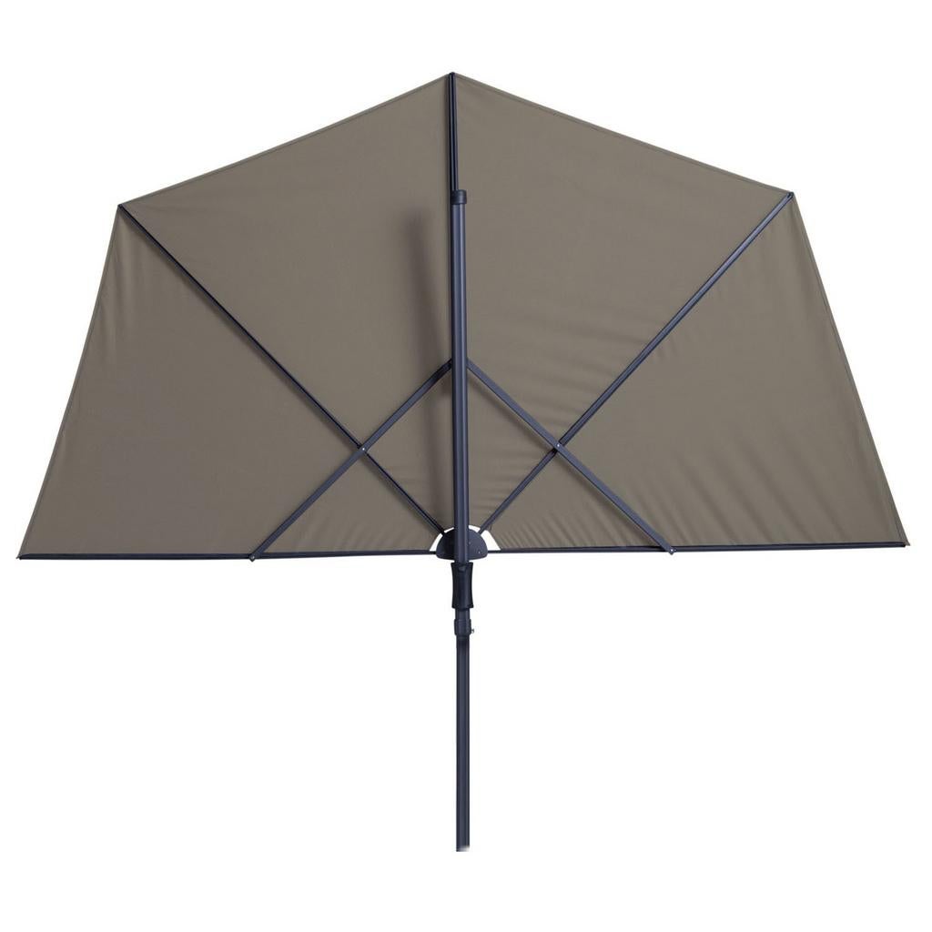 Madison balkonparasol Sun Wave Taupe, Tuin en Terras, Ophalen, 1 tot 2 meter