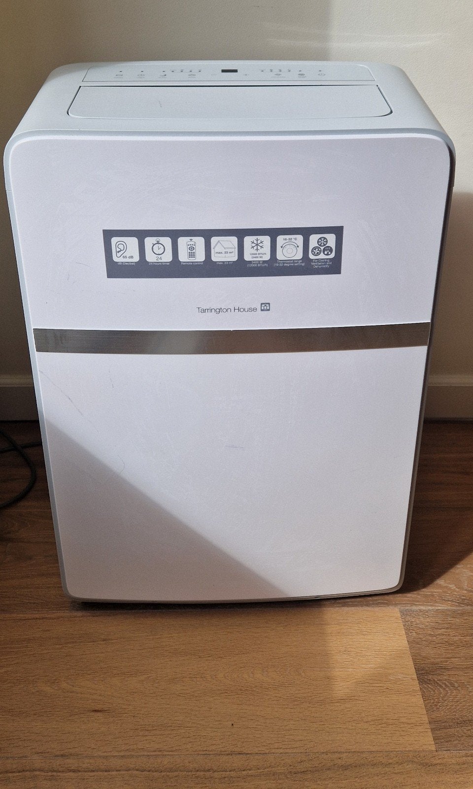 Tarrington House Mobiele Airco MAC3540C - Koelen en ontvocht, Ophalen, Gebruikt, Timer, Minder dan 60 m³