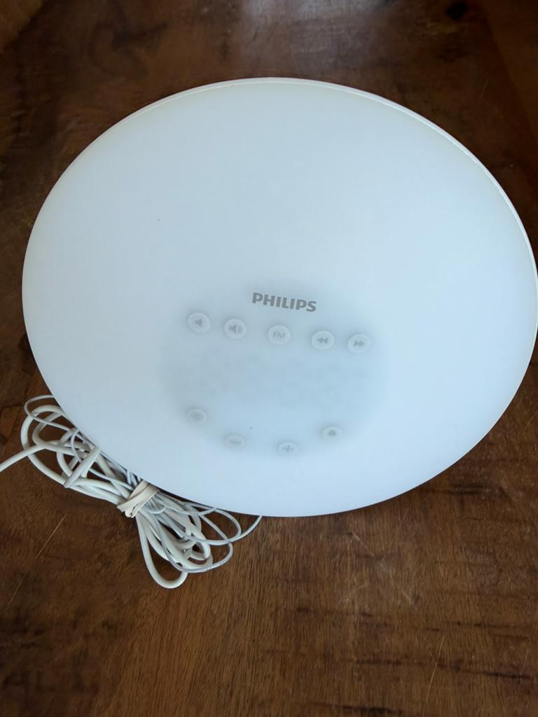 Philips HF3505 en hf3520 wake-up light met radio. Als nieuw, Ophalen of Verzenden, Zo goed als nieuw