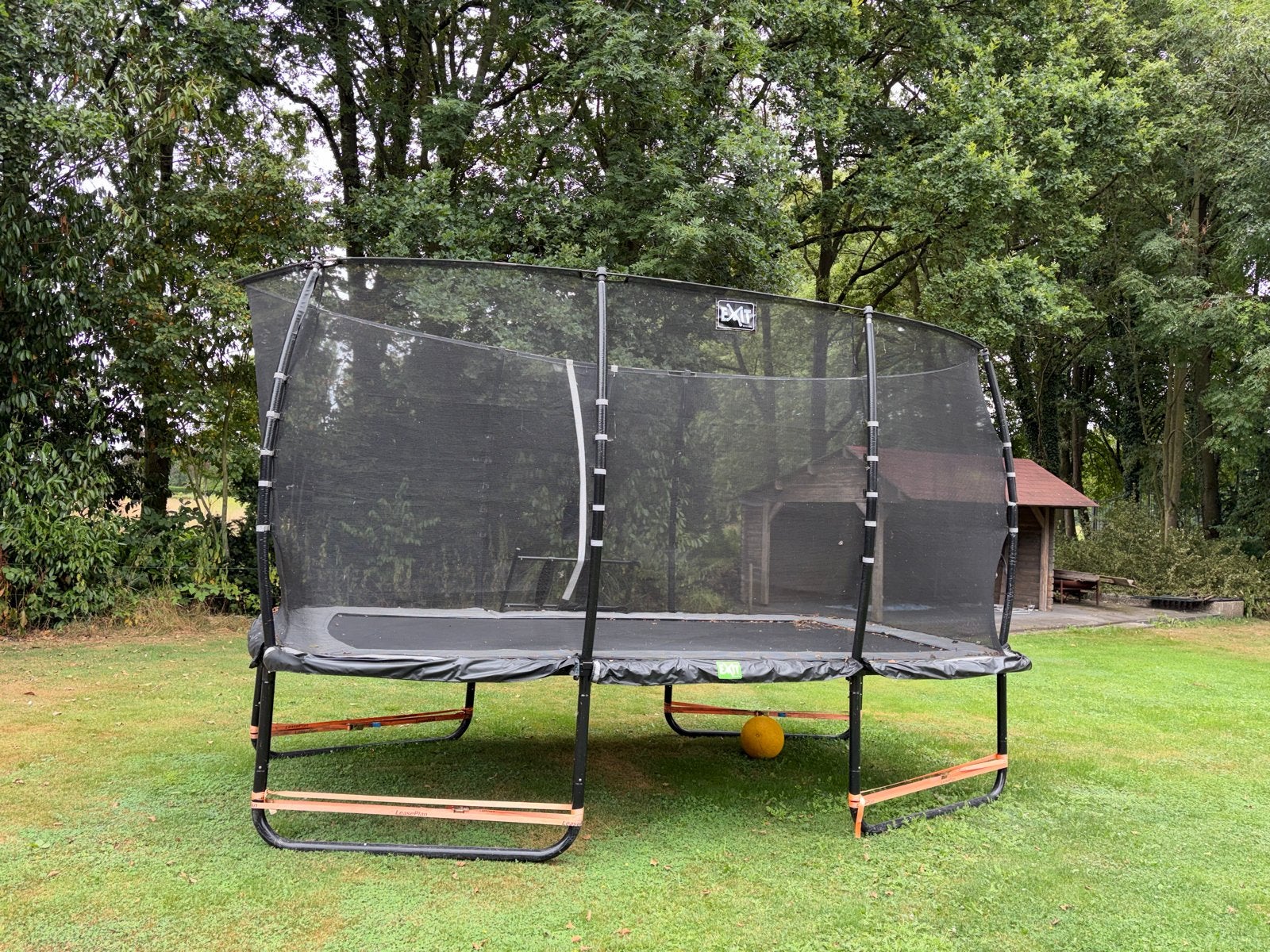 Grote trampoline met veiligheidsnet, Ophalen, Gebruikt