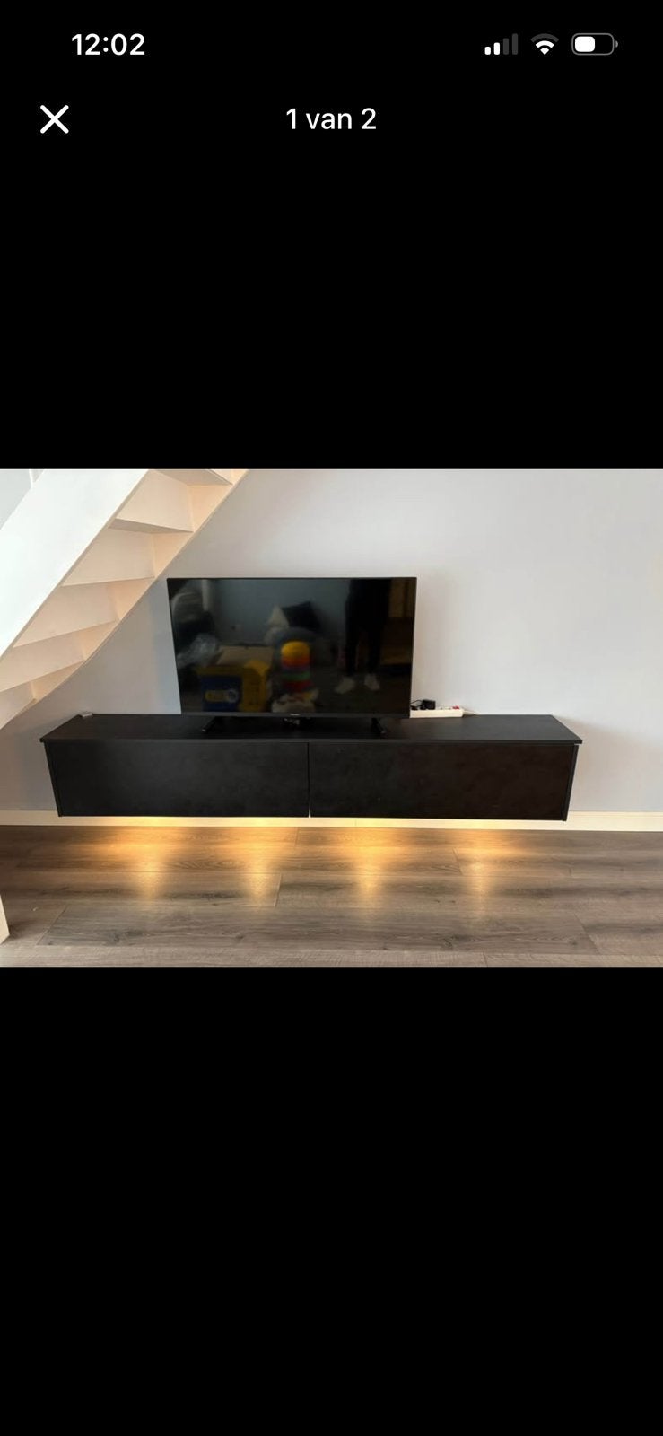 Mooi tv meubel, Ophalen, Zo goed als nieuw, 200 cm of meer, Minder dan 100 cm