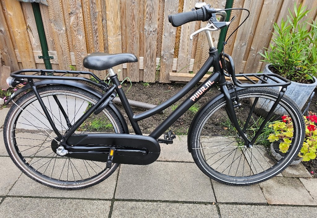 Gazelle Puur NL transportfiets 26 inch  Zo goed als nieuw, Ophalen, Zo goed als nieuw, 26 inch of meer, Handrem