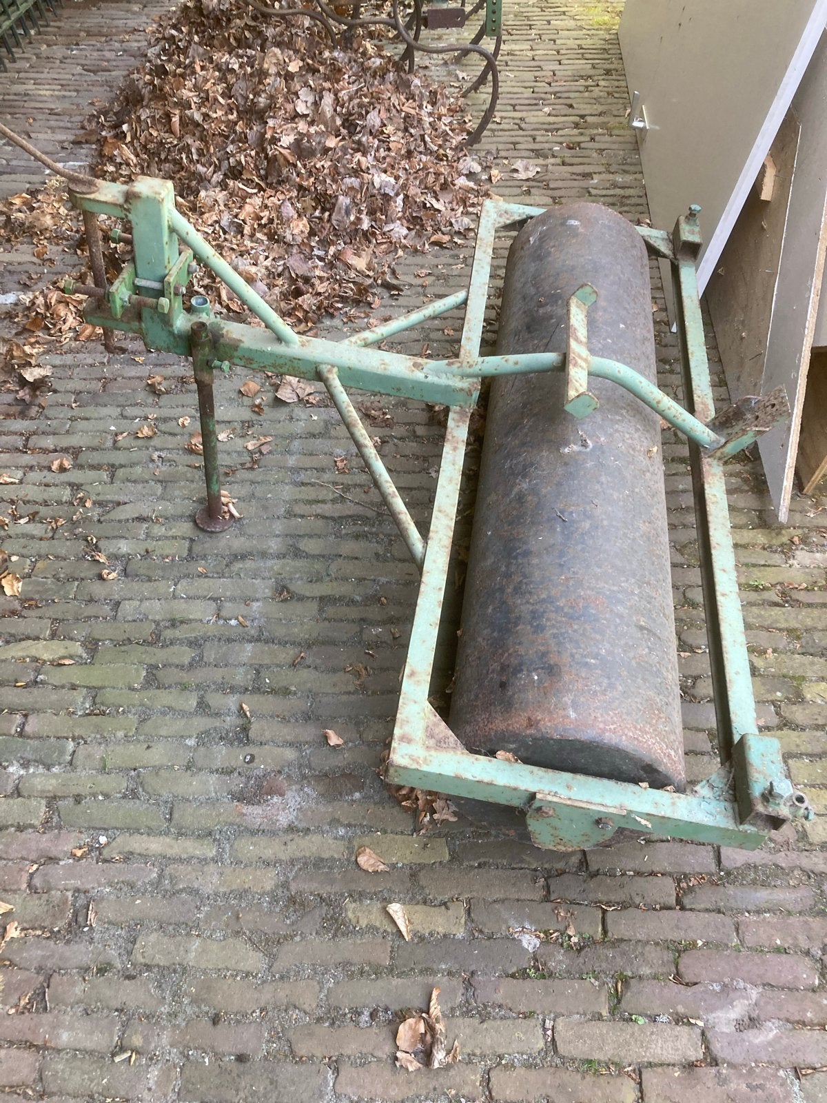 Zware Grasroller Eigenbouw voor Zitmaaier/Tuintrekker Holder, Tuin en Terras, Zitmaaiers, Ophalen, Gebruikt