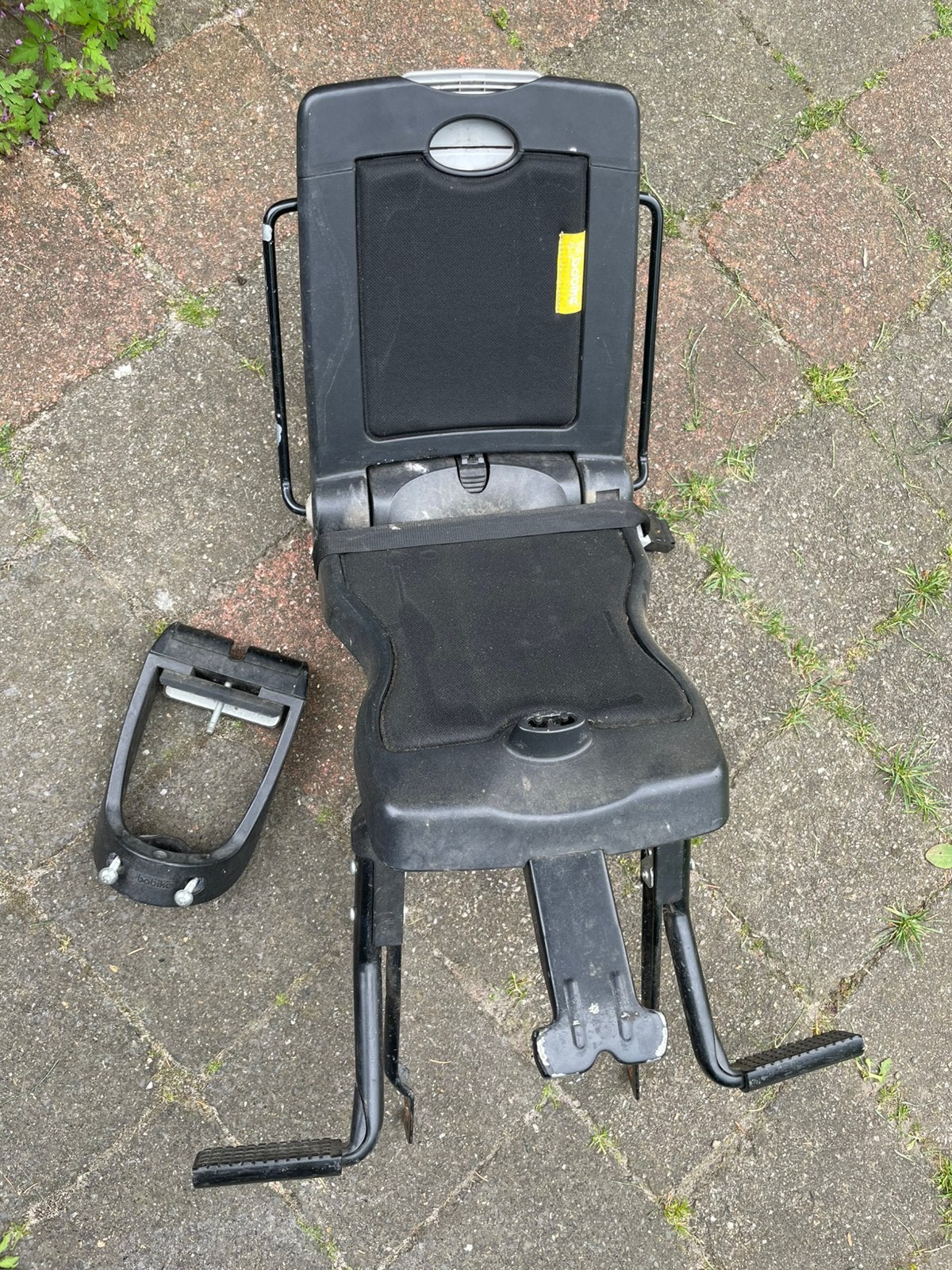 Bobike fietszitje inklapbaar, Fietsen en Brommers, Fietsaccessoires | Fietsstoeltjes, Ophalen, Achterzitje, 9 t/m 36 kg, Gebruikt