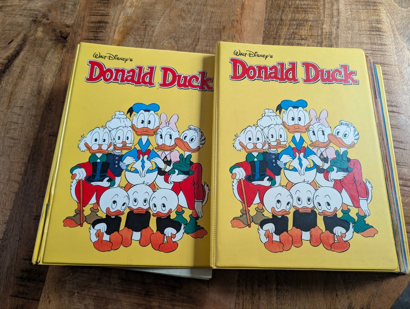 Grote partij Donald Duck stripbladen, complete jaargangen, Complete serie of reeks, Ophalen, Gelezen