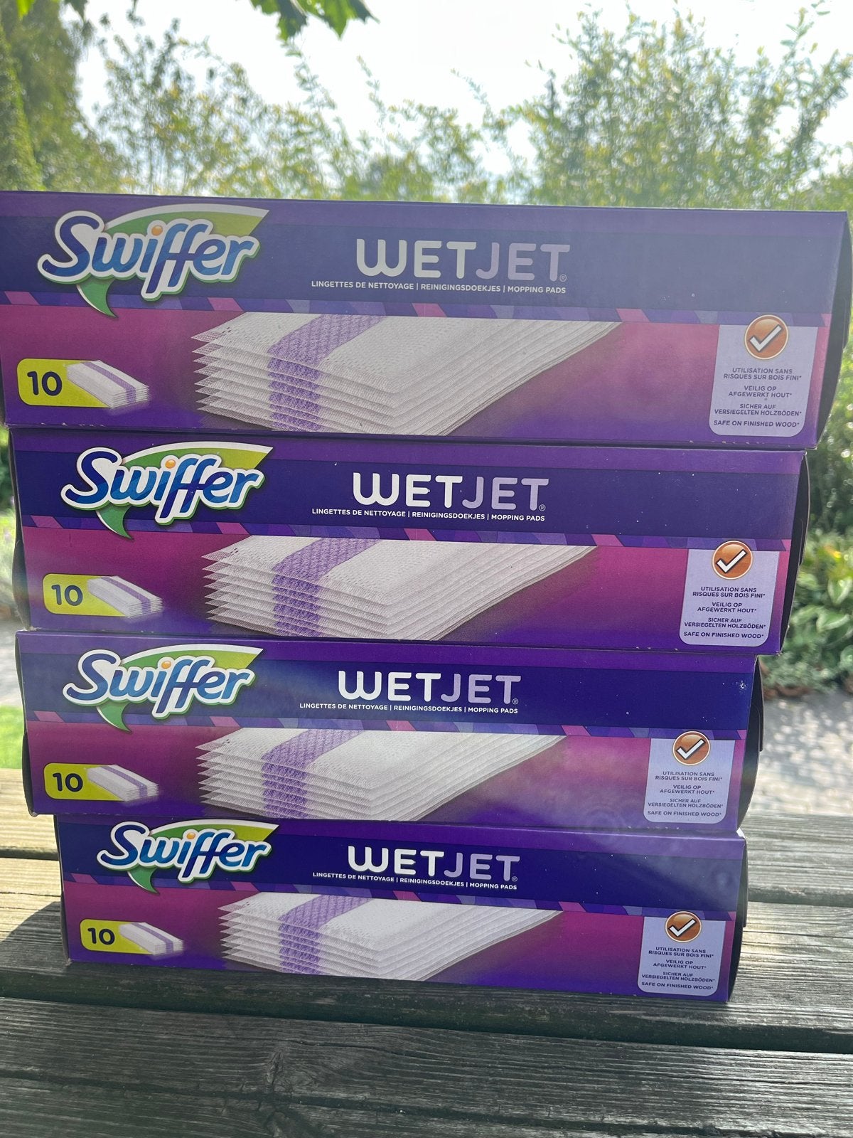 Swiffer WetJet Reinigingsdoekjes - 4x10 stuks, Ophalen of Verzenden, Mop of Dweil