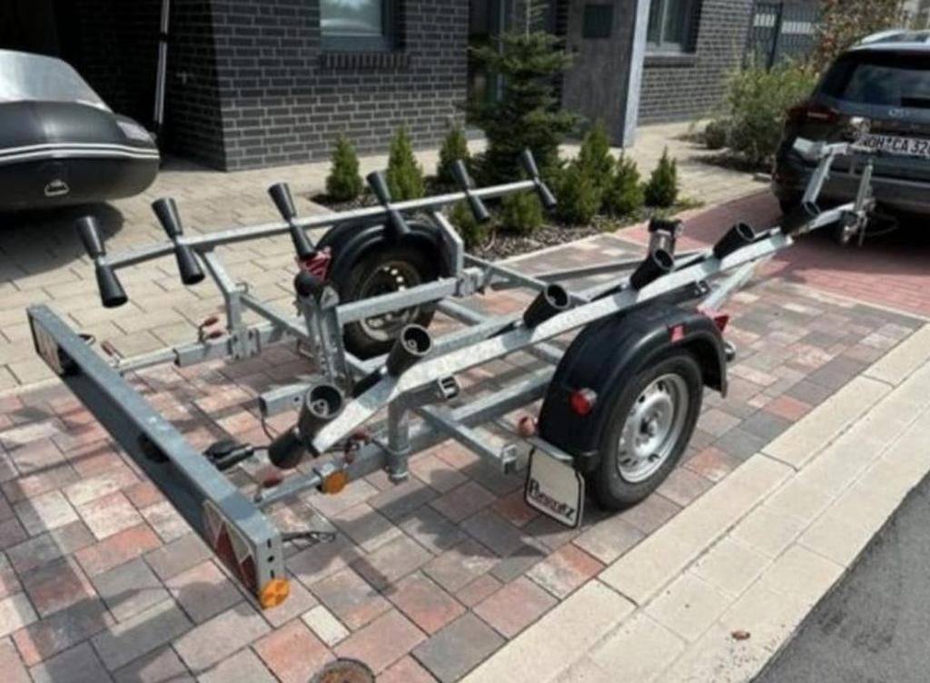 Trailer, 40pk buitenboordmotor, Ophalen, Minder dan 1500 kg, Overige typen, Minder dan 6 meter