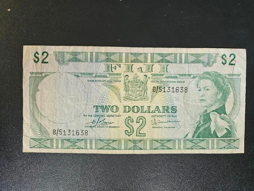Fiji pick 72c ND 1974, Ophalen of Verzenden, Los biljet