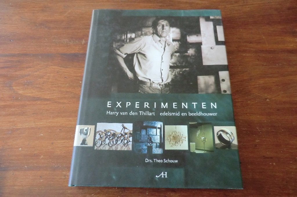 boek - Harry van den Thillart - Experimenten - Theo Schouw, Boeken, Ophalen of Verzenden, Gelezen, Beeldhouwkunst