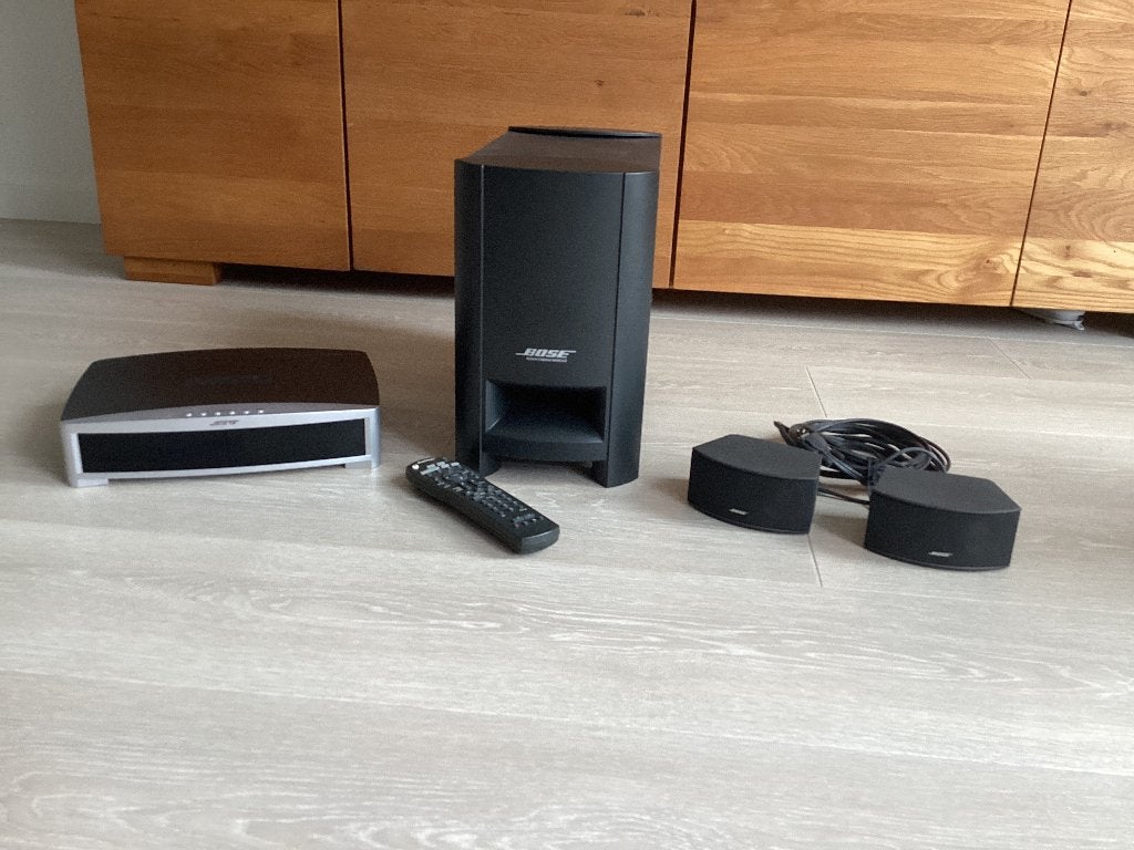 Bose system, Gebruikt, 2.1-systeem, Dvd-speler, 40 tot 70 watt