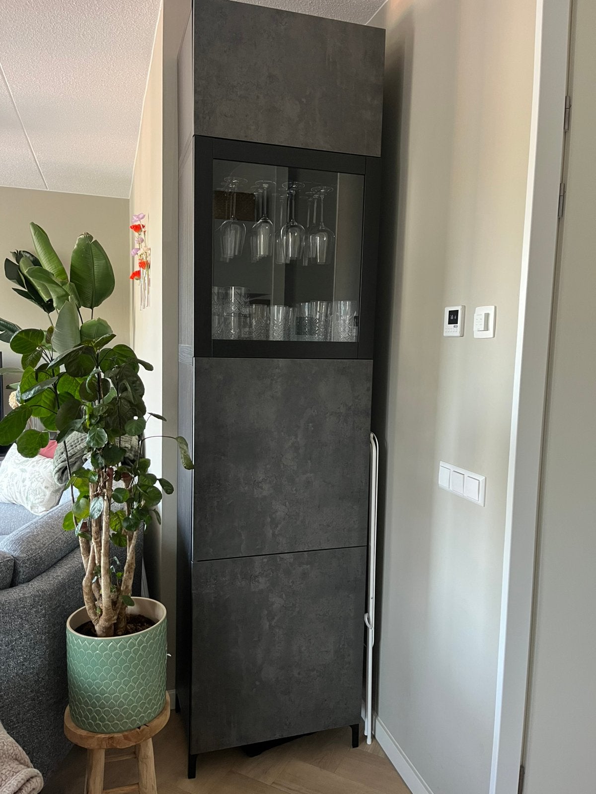 Kast ikea type: besta, Ophalen of Verzenden, Zo goed als nieuw, 25 tot 50 cm, 50 tot 100 cm