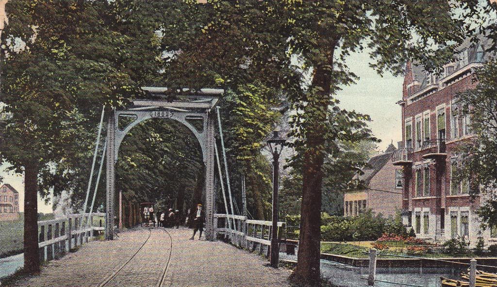 Rotterdam. Bergweg Hillegersberg.  (1910), Verzenden, Voor 1920, Gelopen, Zuid-Holland