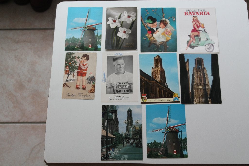 Ansichtkaarten Nederland en Belgie en Diversenverzamelaars., Ophalen of Verzenden, 1960 tot 1980, Gelopen, Noord-Brabant