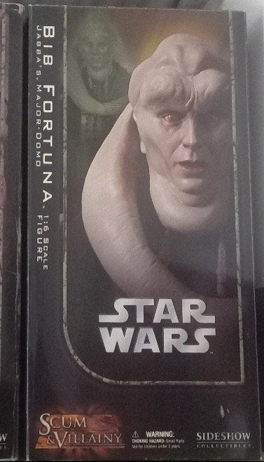 Bib fortuna 1/6 sideshow, Ophalen of Verzenden, Zo goed als nieuw, Actiefiguurtje
