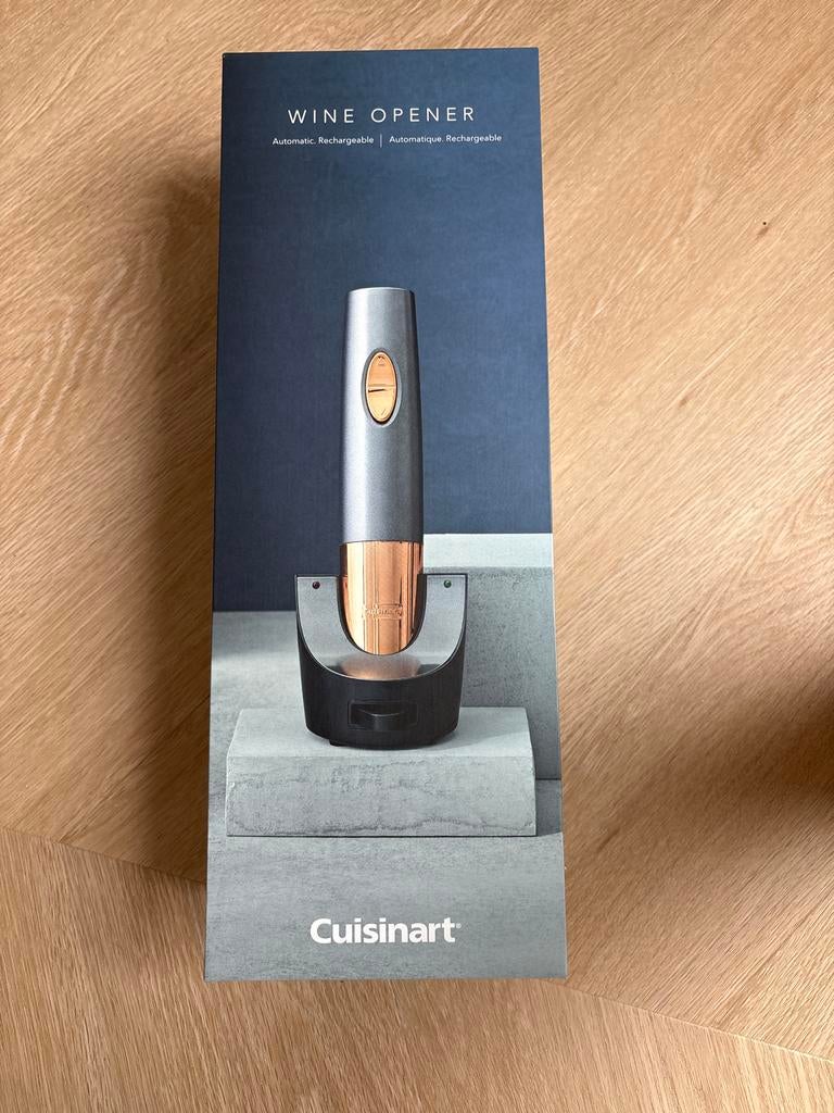 Cuisinart Automatische Oplaadbare Wijnopener, Huis en Inrichting, Keuken | Keukenbenodigdheden, Overige typen, Ophalen of Verzenden