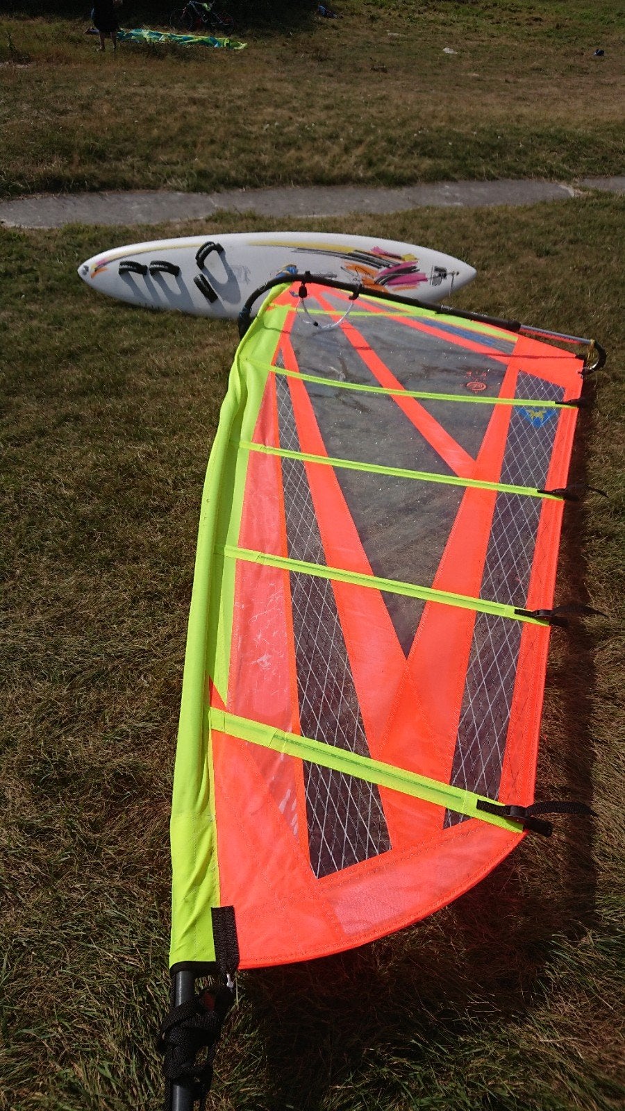 Windsurfzeil Gaastra Heatwave 4.9, Gebruikt, Gaastra, 3.5 tot 5 m², Ophalen of Verzenden
