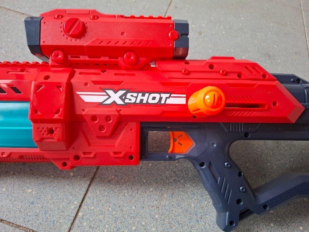 Nerfgun X Shot, Ophalen, Gebruikt