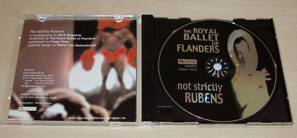 Praga Khan Not Strictly Rubens The Royal Ballet of Flanders, Ophalen of Verzenden, Zo goed als nieuw