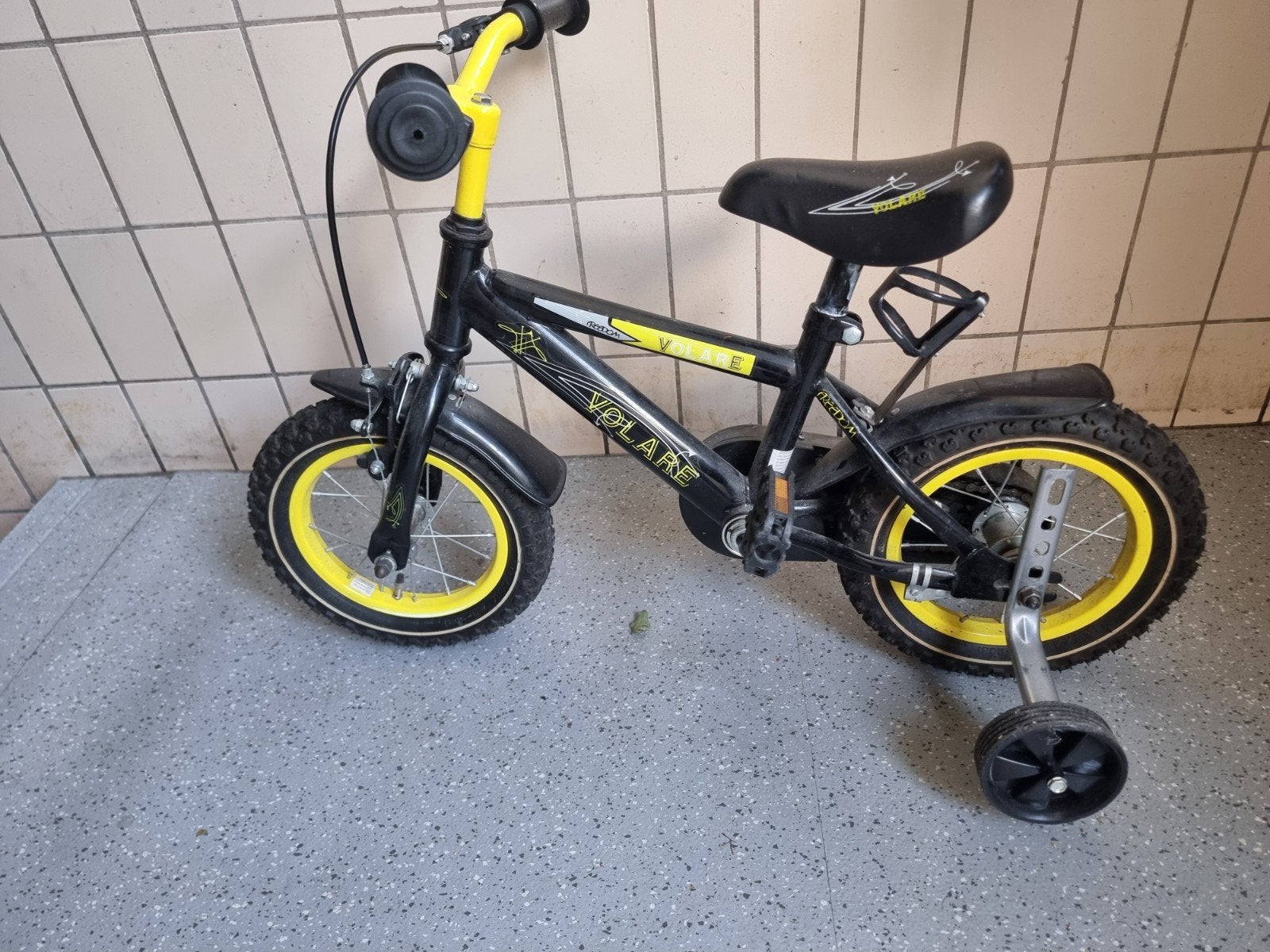 Volare kinderfiets 12 inch met zijwieltjes, Ophalen