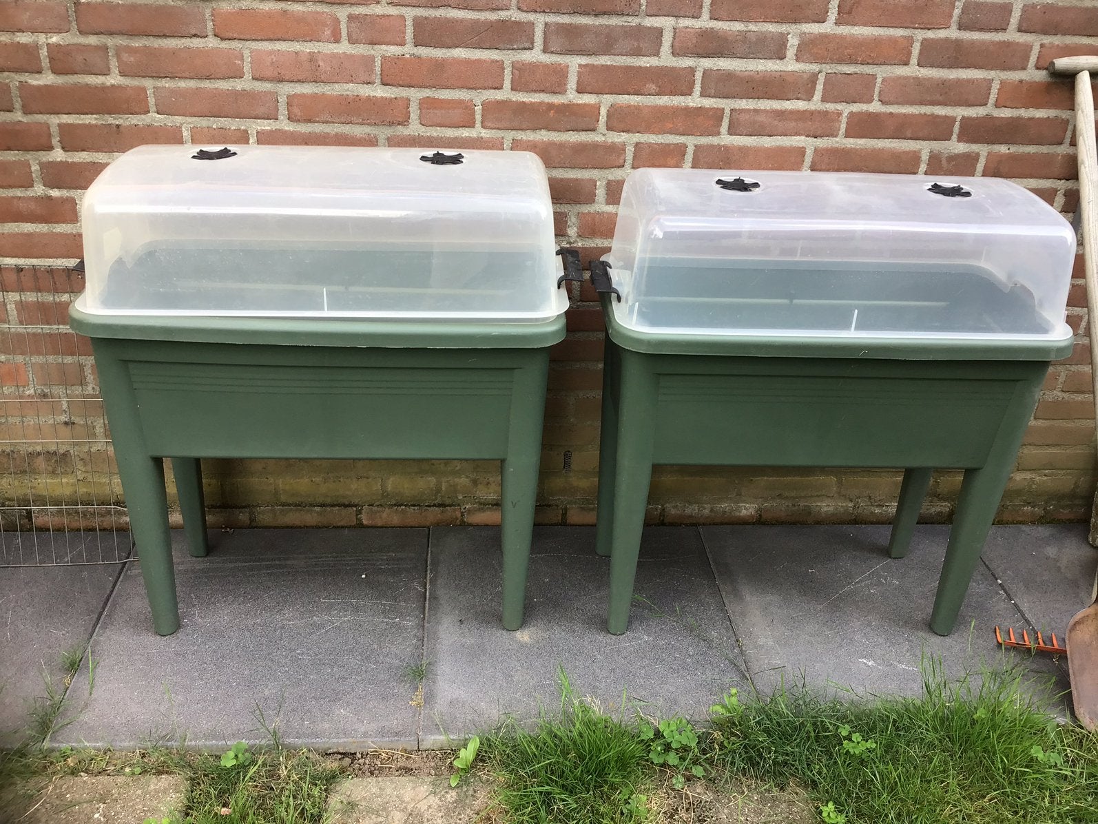 Kweektafel elho, Ophalen, Gebruikt, Kweekbak