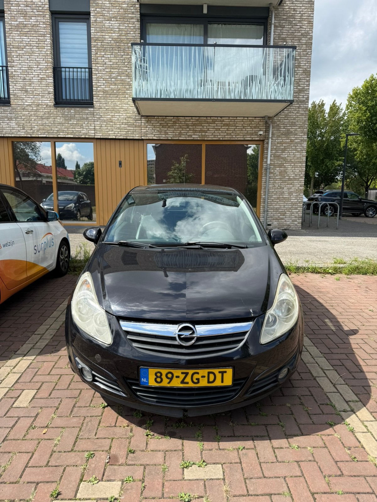 Opel Corsa 2008 Zwart, Auto's, Zwart, 1364 cc, Particulier, Corsa