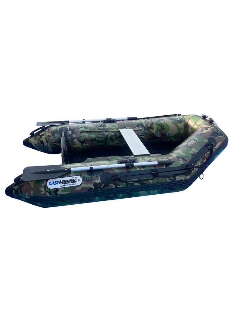 Castmarine 2.30 en 2.80 pro camouflage rubberboot . Zodiac, Watersport en Boten, Rubberboten, Gh, Nieuw, Ophalen of Verzenden
