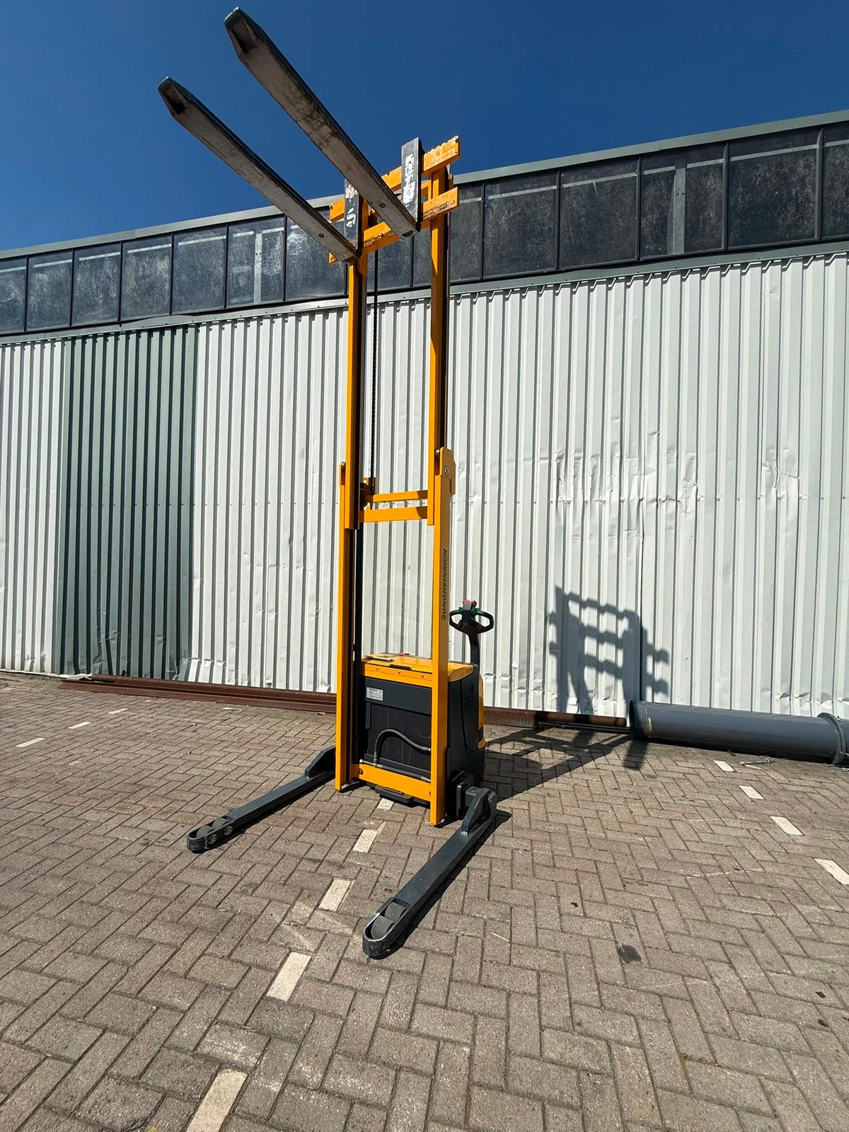 Jungheinrich elektrische pompwagen, Ophalen, Zo goed als nieuw