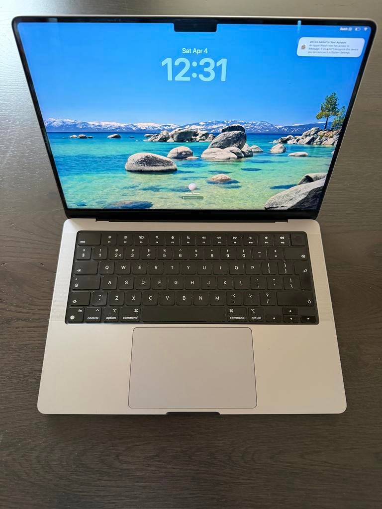 MacBook Pro 14 inch M1 Pro - Zo goed als nieuw, Computers en Software, Apple Macbooks, MacBook Pro, Qwerty, Overige groottes, 512 GB