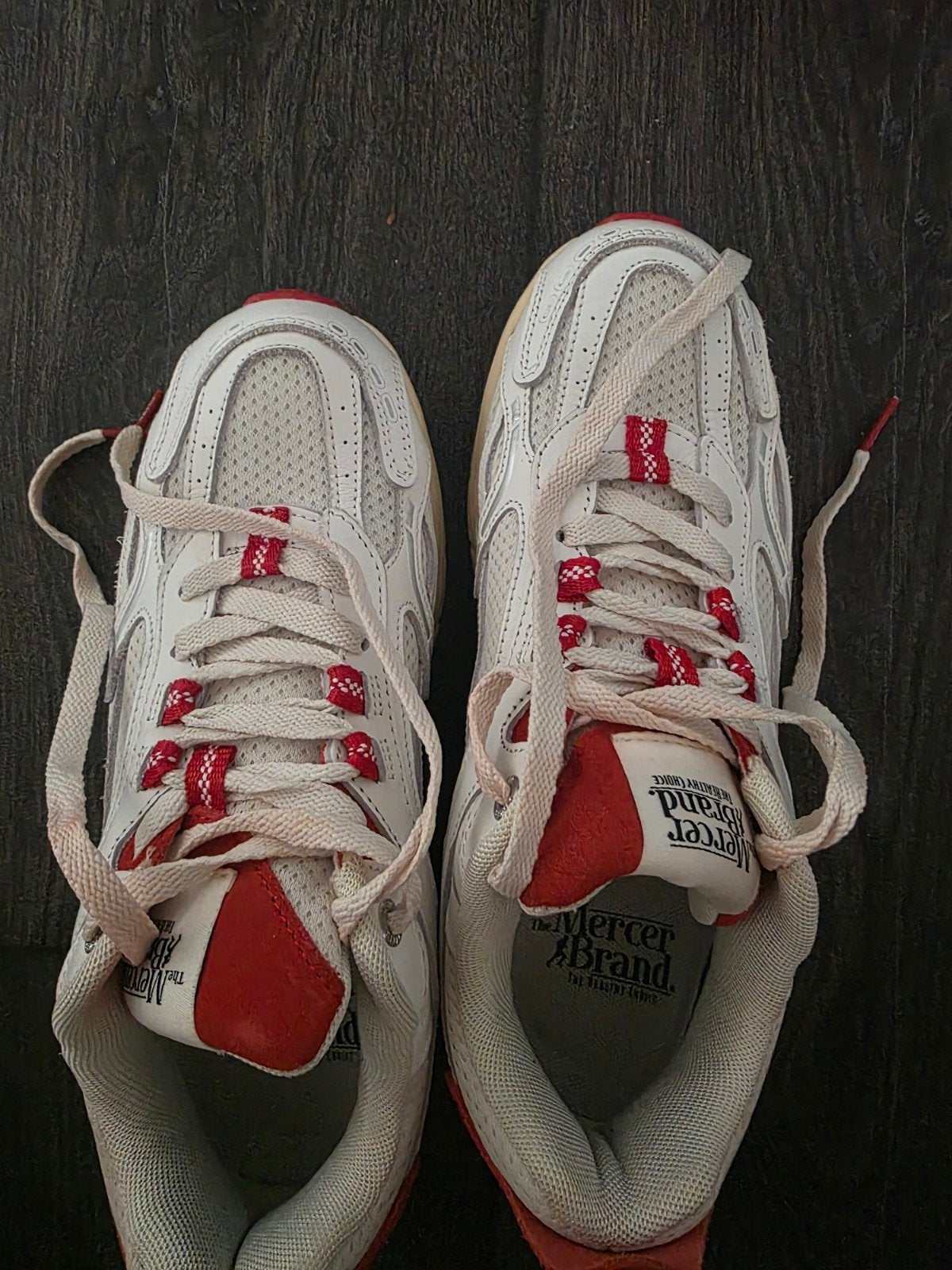 Mercer Amsterdam sneakers 39, Ophalen of Verzenden, Rood, Mercer, Sneakers of Gympen