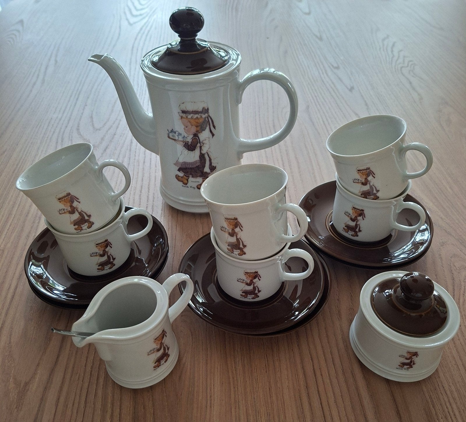 Servies Sarah Kay vintage, Ophalen of Verzenden