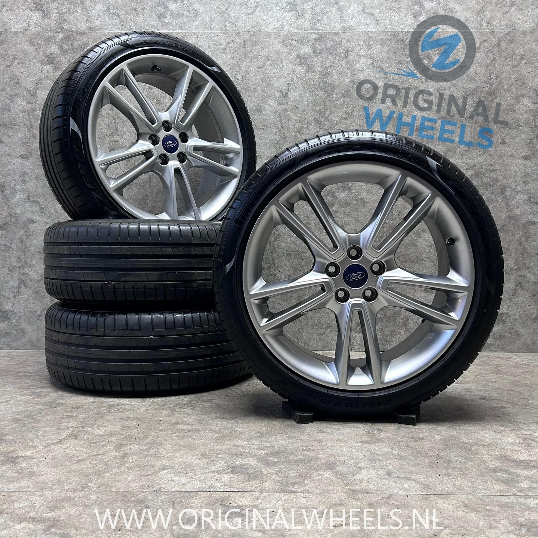 19 inch originele velgen + zomerbanden Ford Mondeo | S Max, 19 inch, 245 mm, -, -
