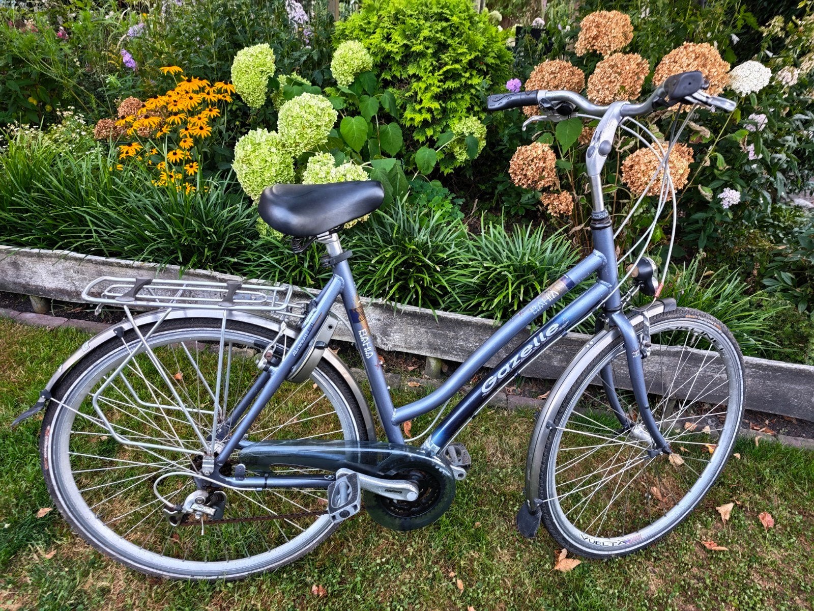 damesfiets gazelle bahia, Ophalen, Minder dan 10 versnellingen, Gazelle, 53 tot 56 cm