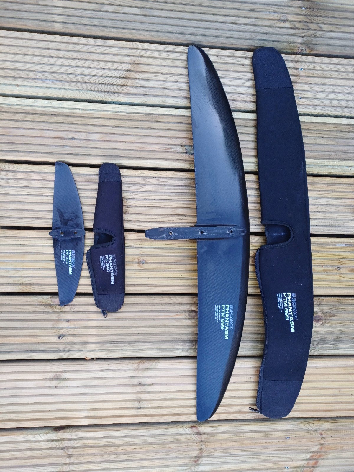 Slingshot Phantasm 899 Front Foil & 340 Turbo Tail, Watersport en Boten, Ophalen of Verzenden, Gebruikt