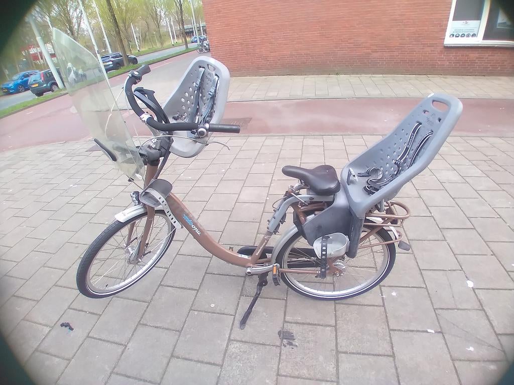 Giant Mio Moederfiets met twee Yepp zitjes, Fietsen en Brommers, Ophalen, 2 zitjes, Overige merken, Versnellingen
