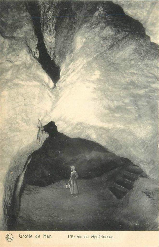 381-321-023 Grotte de Han, Verzamelen, Ansichtkaarten | Buitenland, Overig Europa, Voor 1920, Verzenden