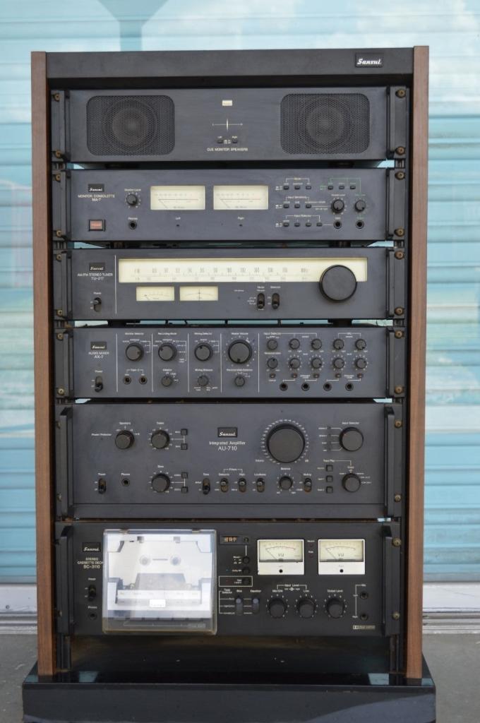 vintage audiorack Sansui GX-5, Audio, Tv en Foto, Versterkers en Receivers, Ophalen, Zo goed als nieuw, 60 tot 120 watt, Overige merken